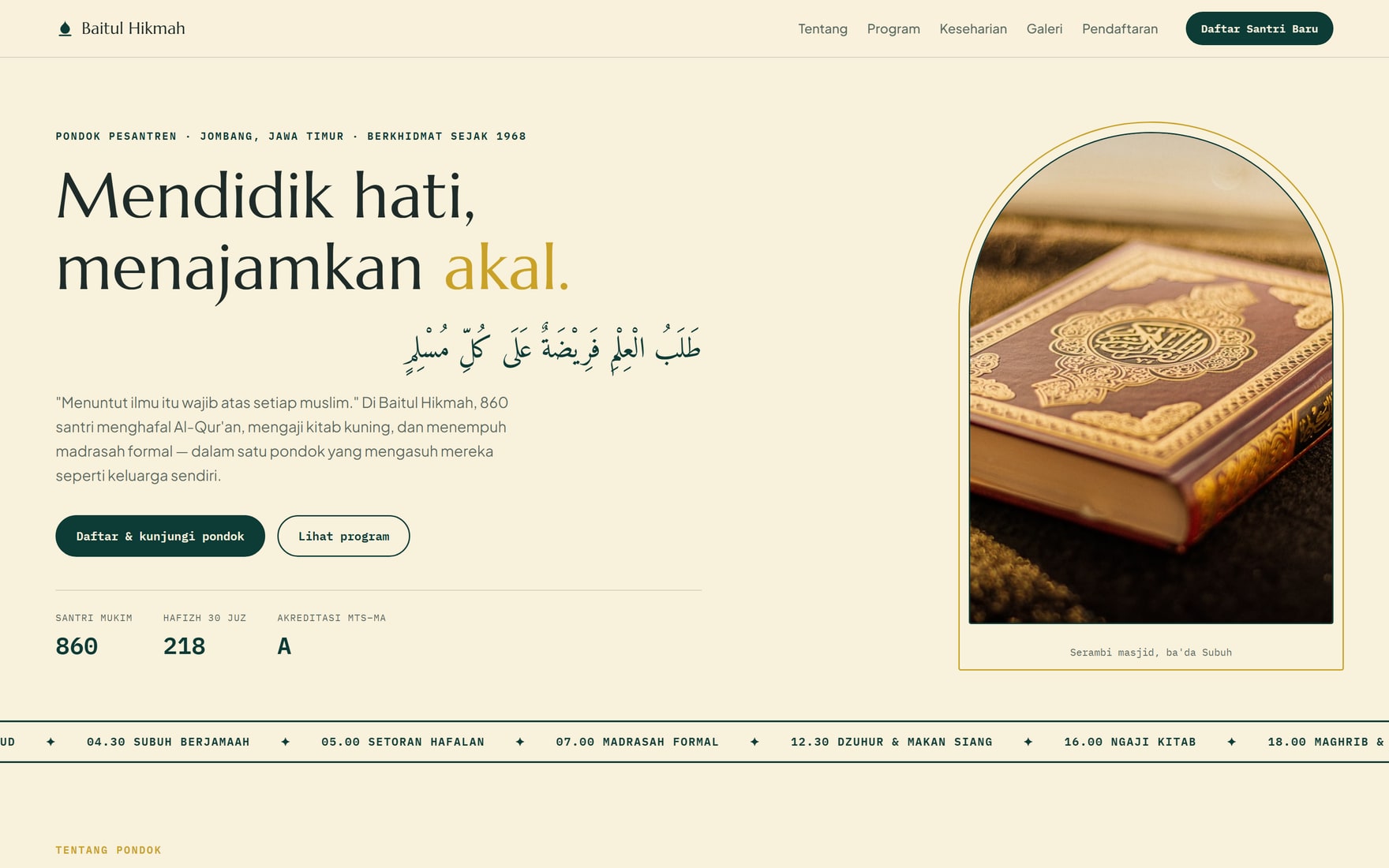 Pesantren Mihrab preview